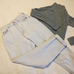 Vintage Lee High Waisted Mom Jeans